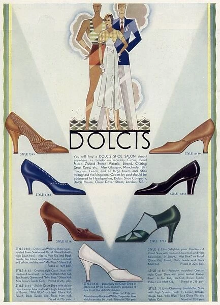 Advert for Dolcis ladies high heels