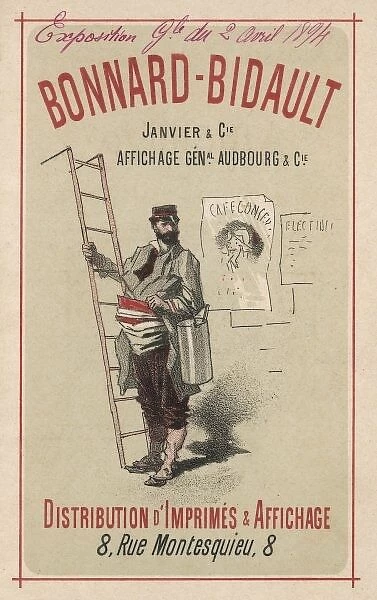 Advert  /  French Bill Post