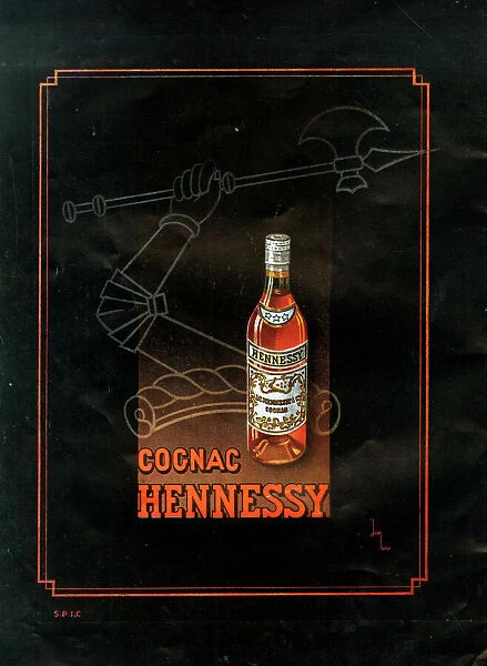 Advertisement for Hennessy cognac