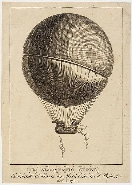 Air balloon of Charles and Robert, Paris