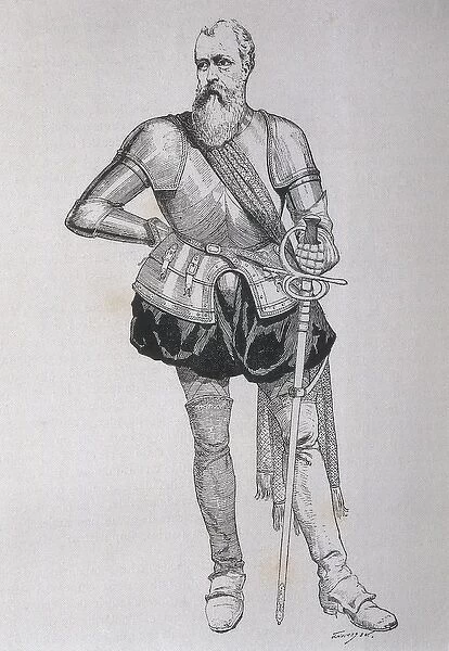 ALARCON, Hernando de (1500- )-. Spanish navigator