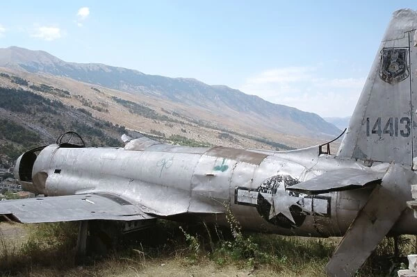 American Air Force plane that landed in Albania in 1957 duri