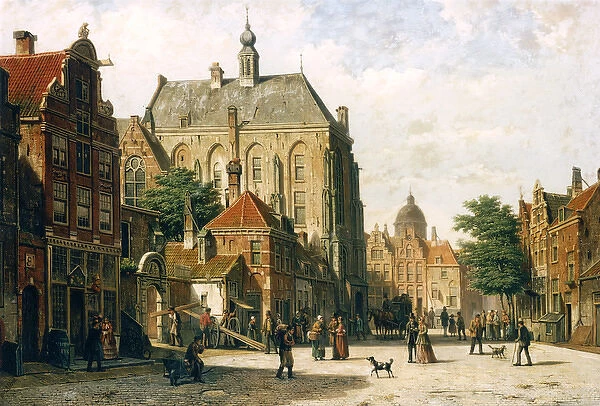 Amsterdam, by Willem Koekkoek