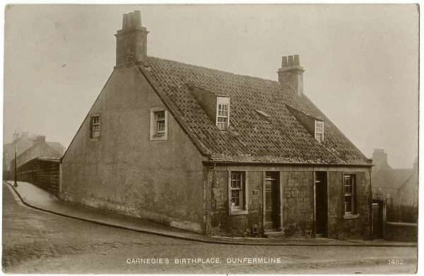 Andrew Carnegies Birthplace, Dunfermline, Scotland