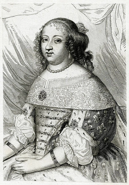 Anne of Austria  /  Anon Eng