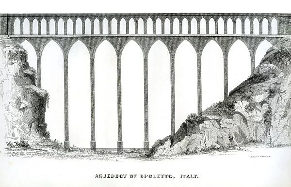 Aqueduct of Spoletto (Spoleto), Italy