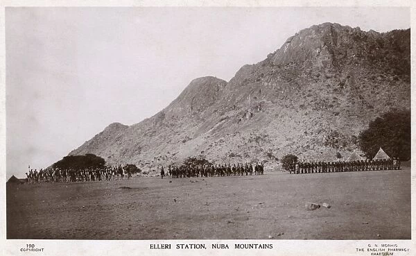 Arab forces, Elleri Station, Nuba Mountains, Sudan
