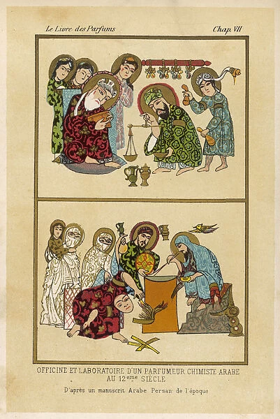 Arab Perfume Maker - 12th century