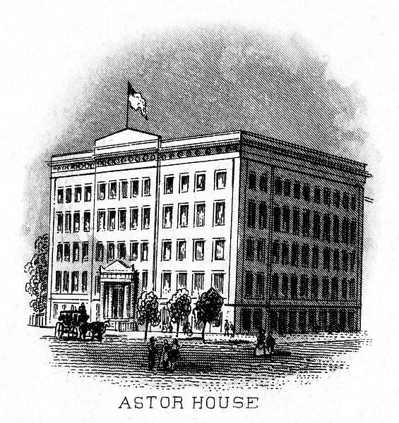Astor House, New York City, USA