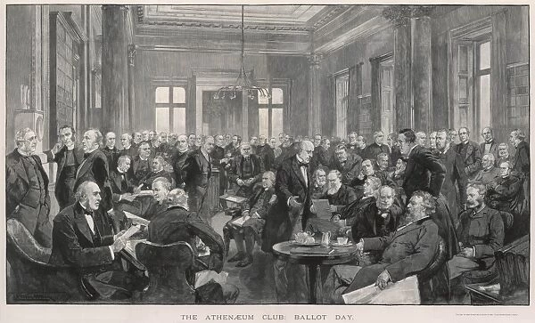 The Athenaeum Club on ballot day
