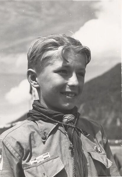 Austrian boy scout
