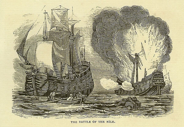 The Battle of the Nile 1798