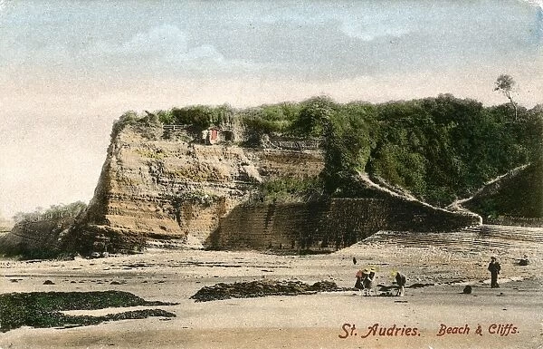Beach & Cliffs, St Audries, Somerset
