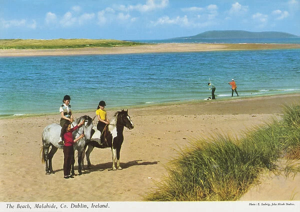 The Beach in Malahide, County Dublin, Republic of Ireland