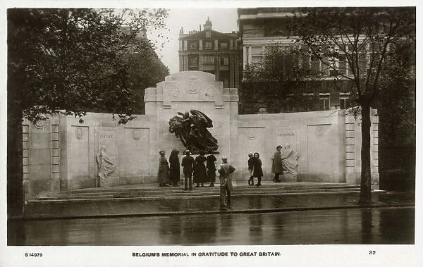 Belgiums Memorial in gratitude to Great Britain