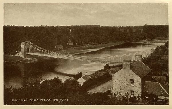 Berwick-upon-Tweed, Northumberland - Union Chain Bridge