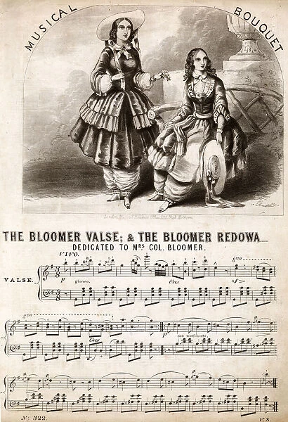 The Bloomer Valse and the Bloomer Redowa