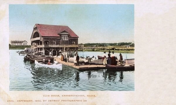 Boating Club House, Kennebunkport, Maine, USA