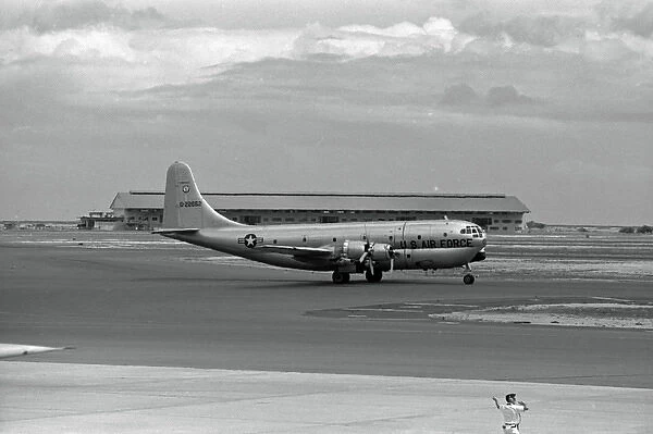 Boeing C-97 Stratocruiser 22652 Tennessee ANG Honolulu 1967