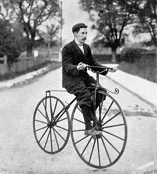 The Bone Shaker Bicycle of the 1840 s
