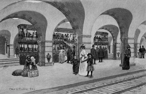 Boston Subway 1892