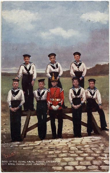 Boys of the Royal Naval School, Greenwich