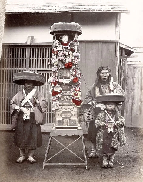 c. 1880s Japan - pilgrims portable altar or shrine