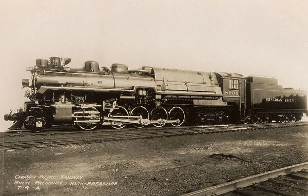 Canadian Pacific Railway Locomotive 8000
