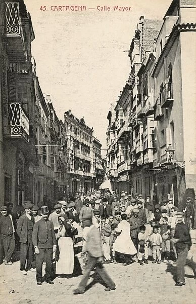 Cartagena, Spain - Calle Mayor