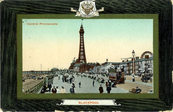 Central Promenade, Blackpool, Lancashire