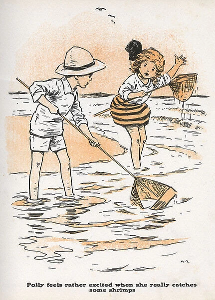 Children fishing while on holiday