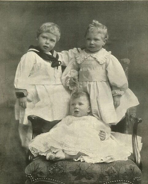 Three children of King George V and Queen Mary