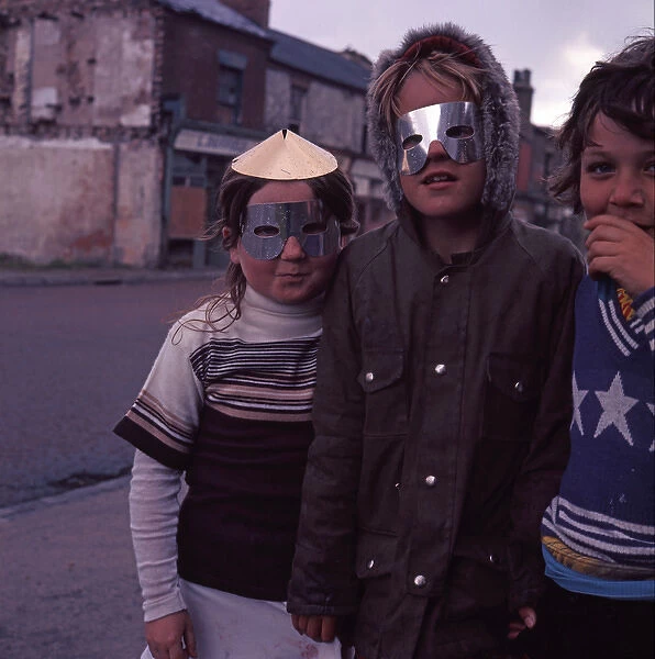 China Town. Street party, Queens Jubilee Middlesbrough 1977