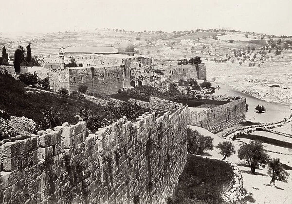 City walls, Jerusalem, modern Israel
