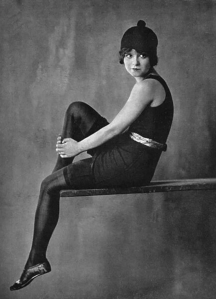 Clara Bow (1905 - 1965), American actress film star and the girl, famously, with It