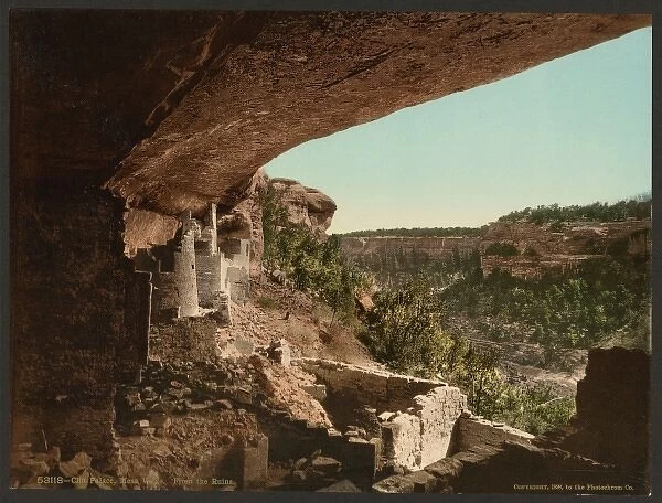 Cliff Palace, Mesa Verde, from the ruins