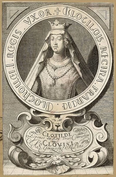 Clotilde, Q of Clovis I