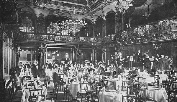 The Concert Hall in the Restaurant St Annahof, Vienna, 1920s
