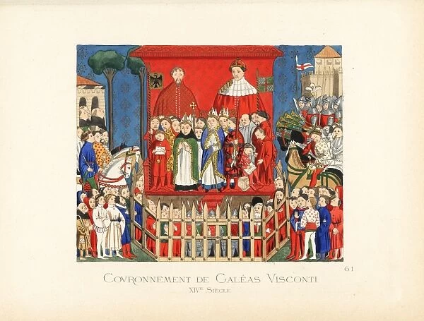 Coronation of Gian Galeazzo Visconti, Duke of Milan