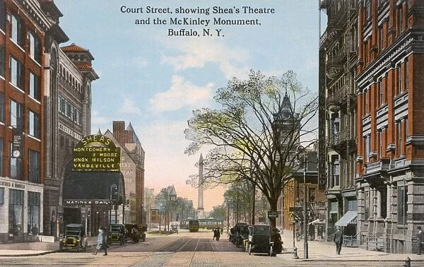 Court Street, Buffalo, New York State, USA