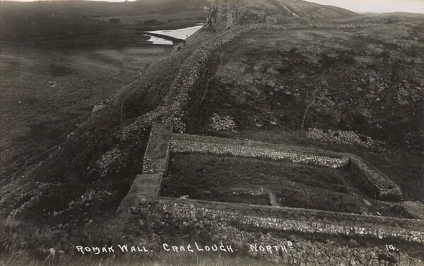 Crag Lough on Hadrians Wall, Northumberland
