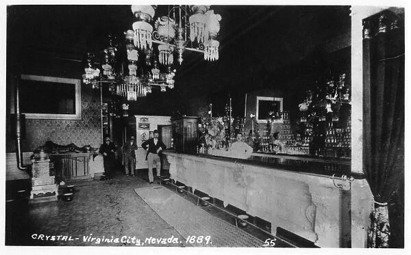 Crystal Saloon, Virginia City, Nevada, USA
