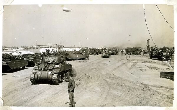 D-Day British Armour, Normandy, France, WW2
