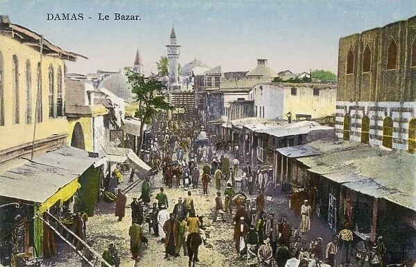 Damascus bazaar, Syria
