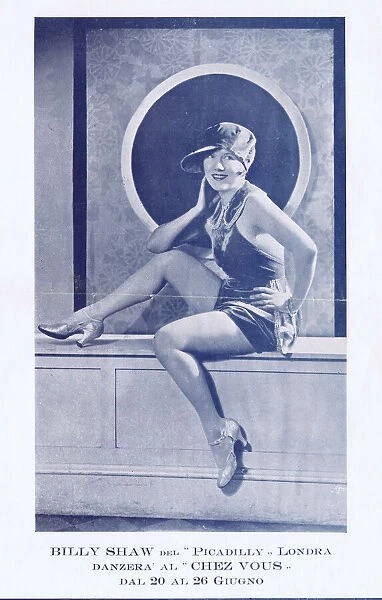 Dancer American Billy Shaw appearing at Chez Nous cabaret