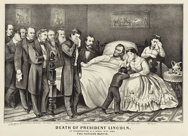 Death of President Abraham Lincoln