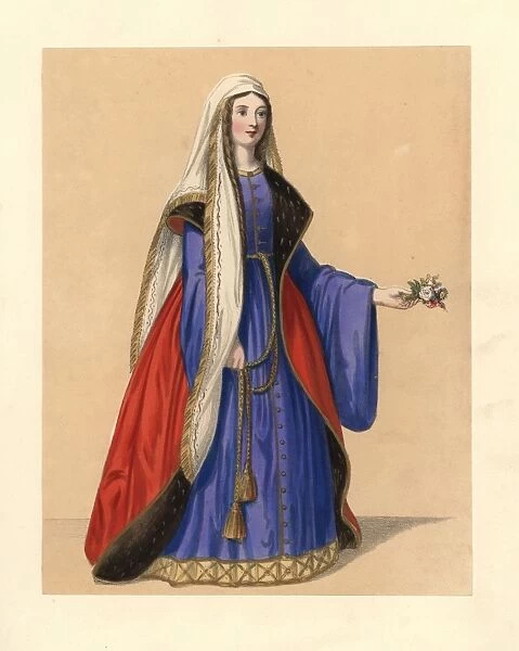 Dress of the reign of King Henry I, 1100-1135