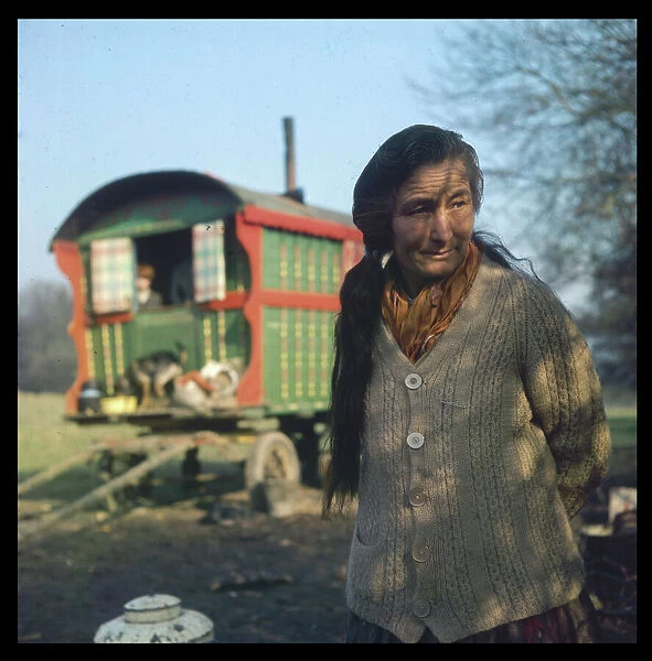 Elderly Gypsy Woman