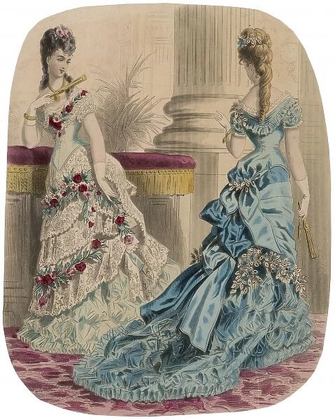 Evening Dresses C. 1875