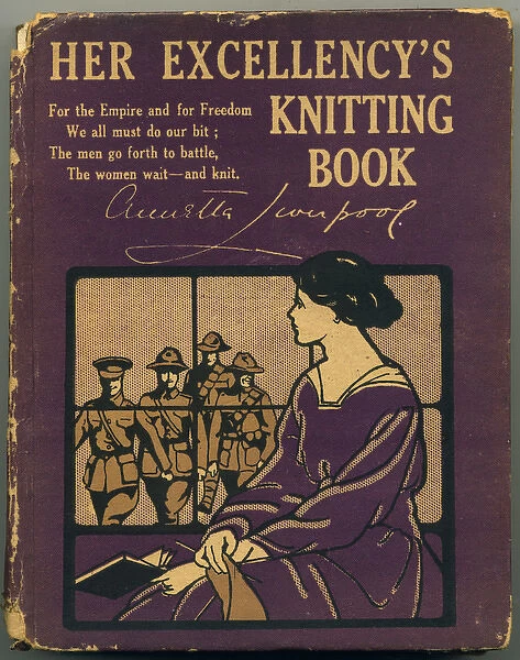 Her Excellencys Knitting Book, WW1